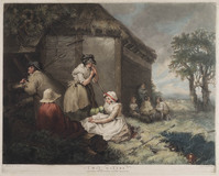 KG 15559
<br/>
Rustende hooiers ('The Hay makers')
<br/>
<em>Ward, William (1766-1826)</em>